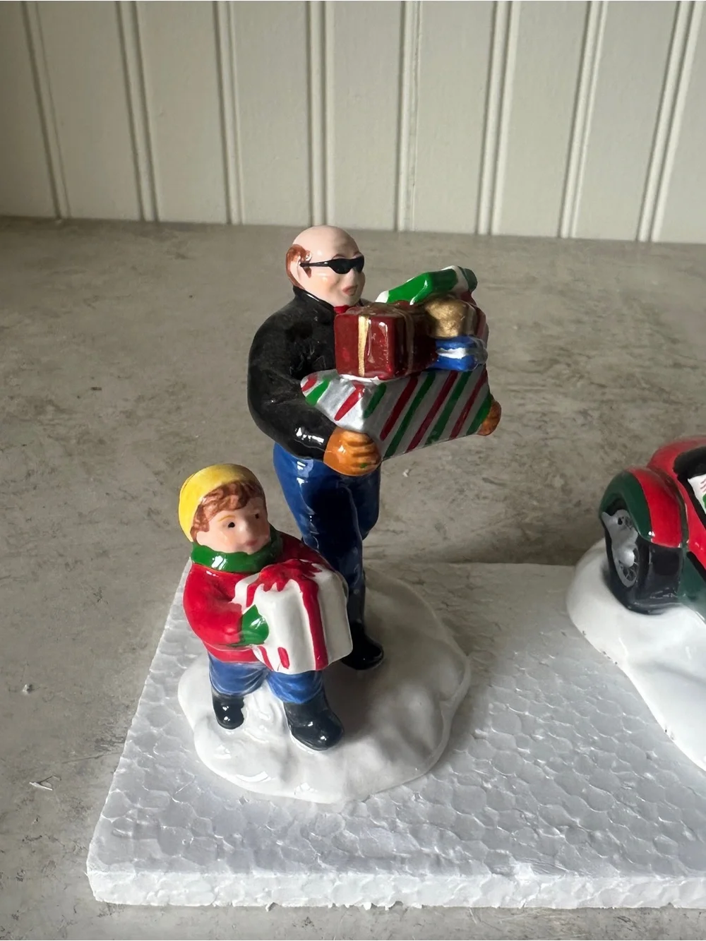 Dept 56 Snow Village A Harley-Davidson Holiday 2pc #54898 Christmas Accessory